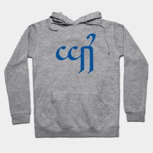 Jew (Tengwar, phonemic English) Hoodie